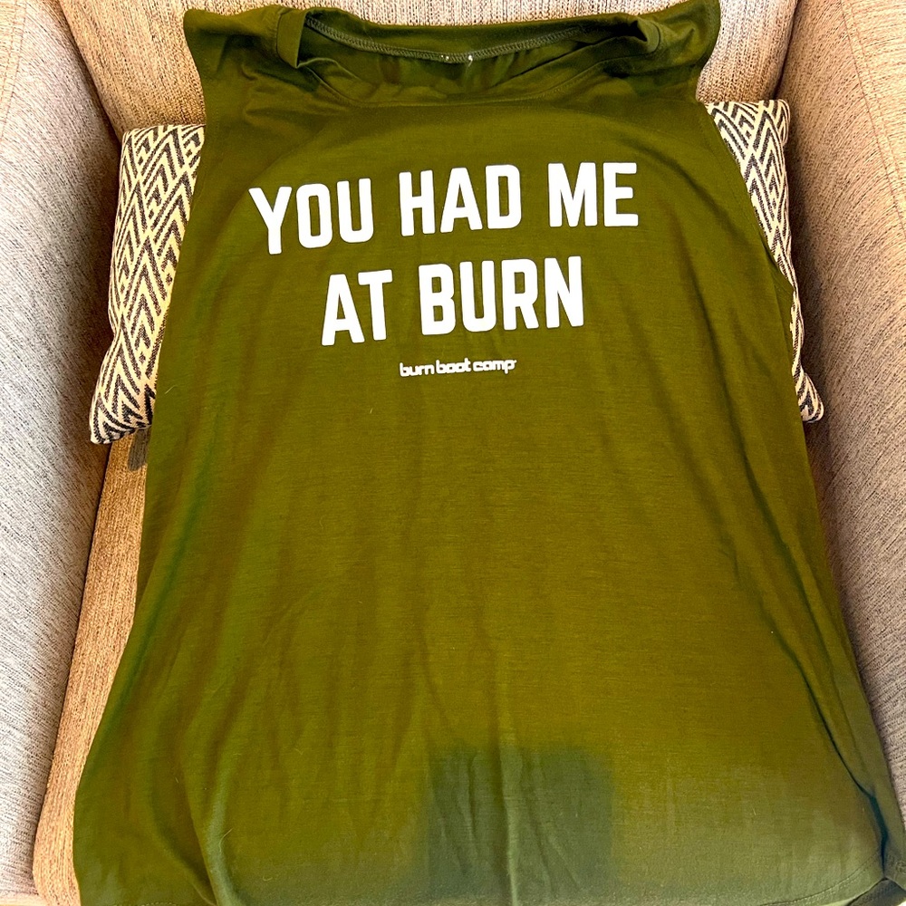 Burn Boot Camp workout tank